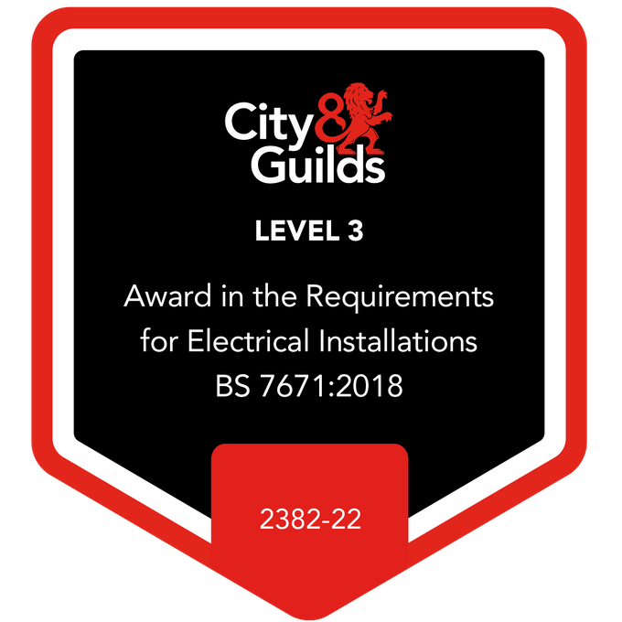 18th Edition Wiring Regulation Course form Electricians City and Guilds 2382-22 in Alcester Warwickshire West Midlands